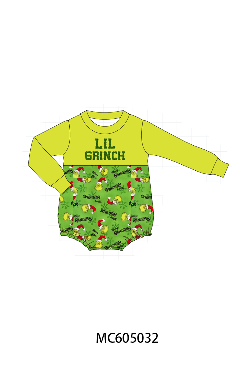 PO92 Green christmas LIL grinch french knot collection - closing 5/25 - ETA late October