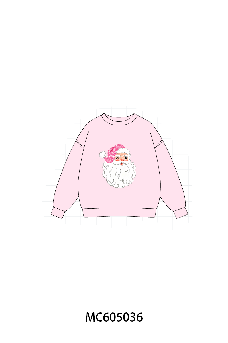PO92 Multicolored santa claus sequin mom&me collection 1 - closing 5/25 - ETA late October