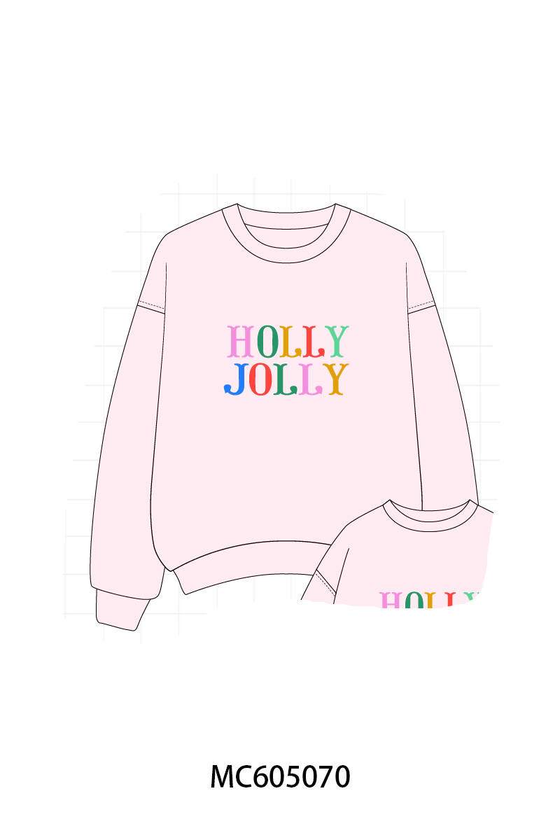 PO92 Green plaid HOLLY JOLLY embroidery collection - closing 5/25 - ETA late October