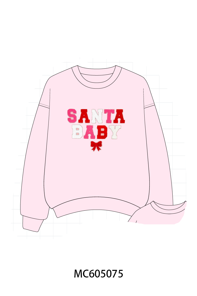PO92 Pink Santa Baby french knot collection - closing 5/25 - ETA late October