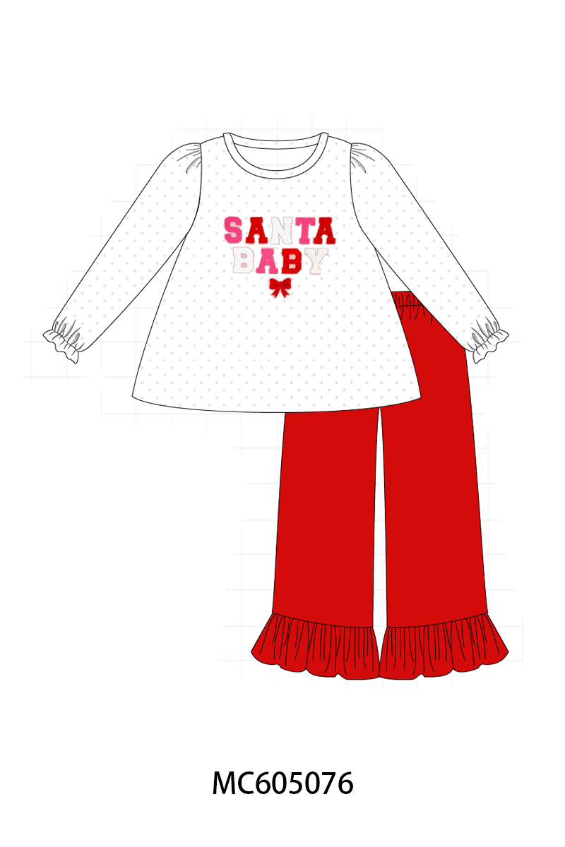 PO92 Pink Santa Baby french knot collection - closing 5/25 - ETA late October