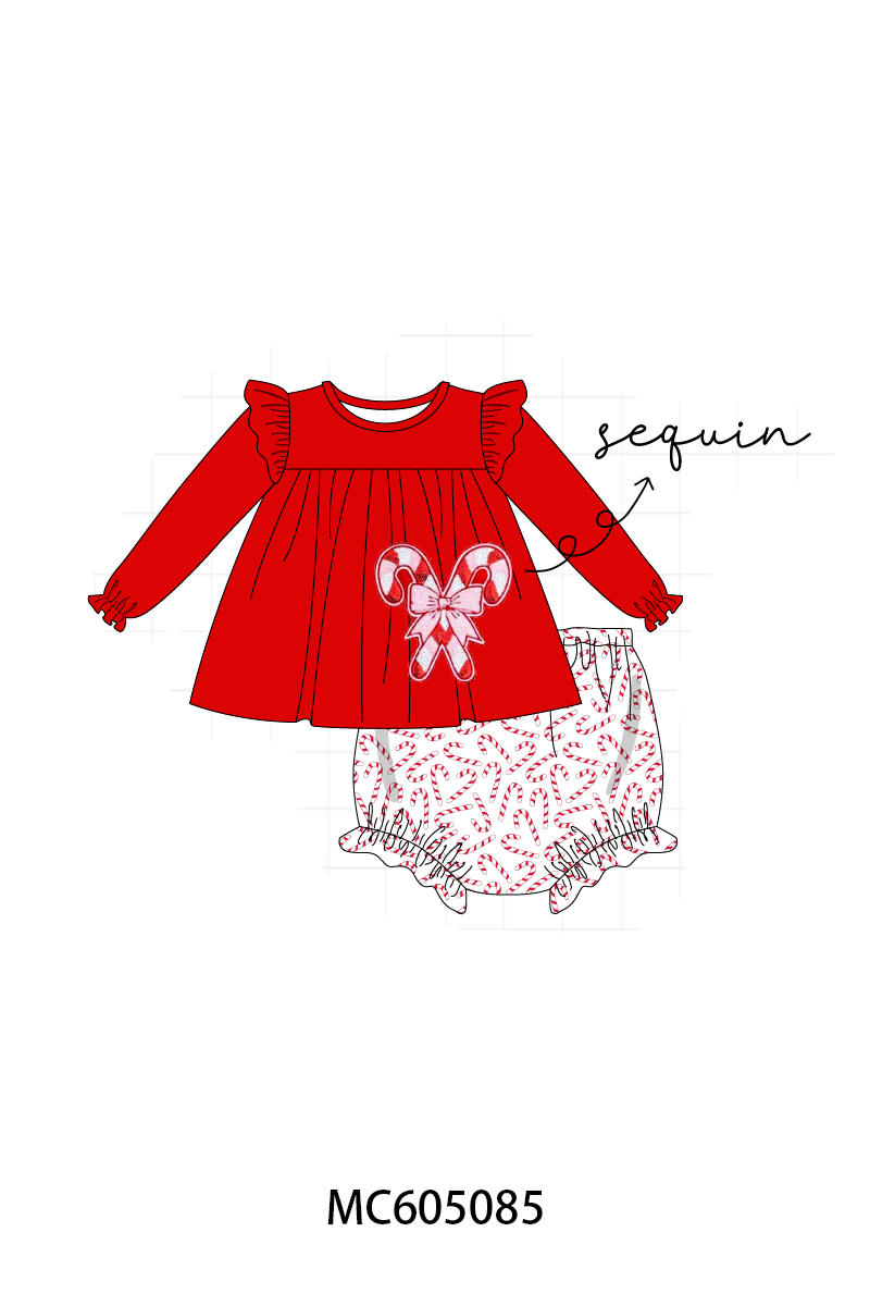 PO92 Red christmas candy sequin collection - closing 5/25 - ETA late October