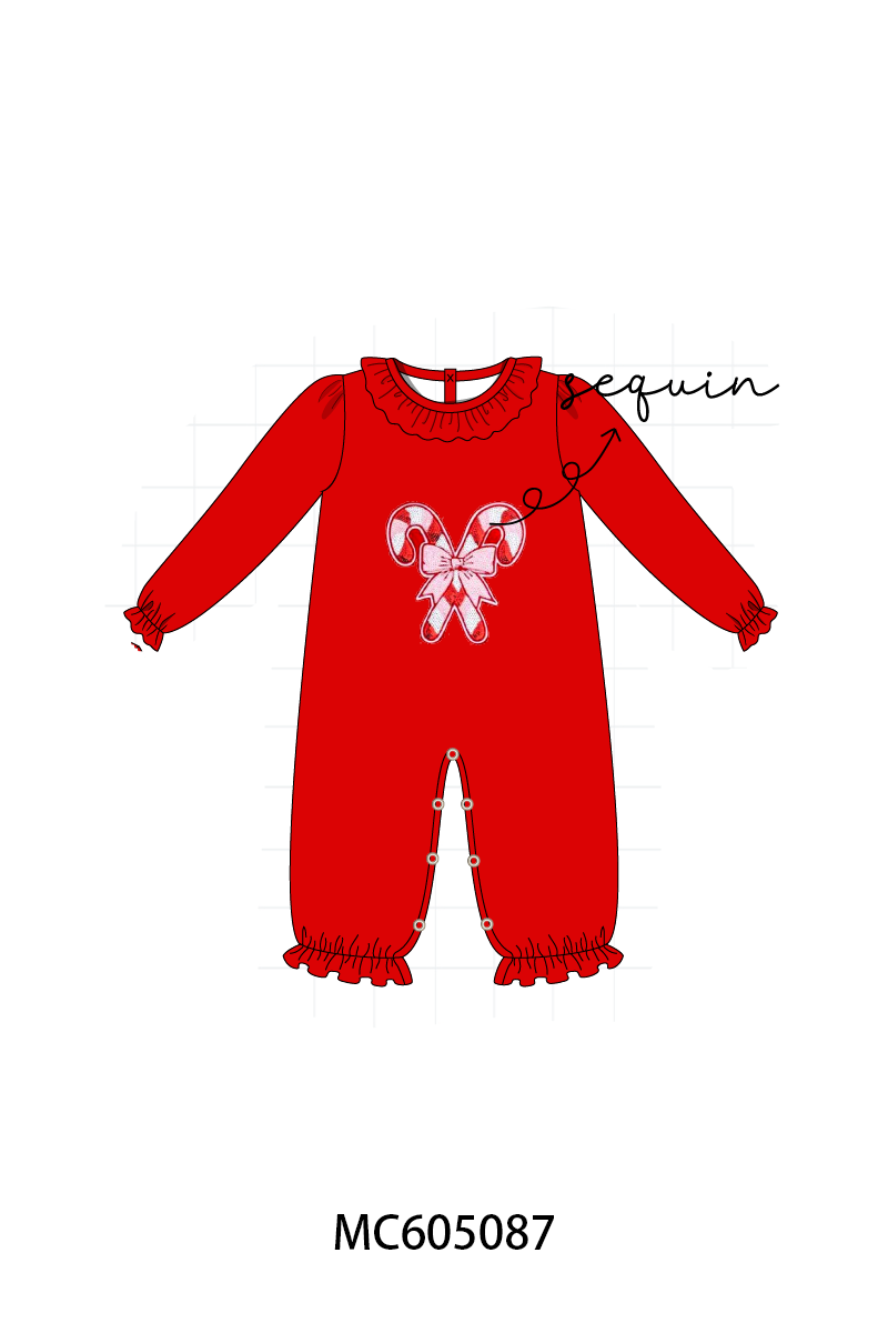 PO92 Red christmas candy sequin collection - closing 5/25 - ETA late October