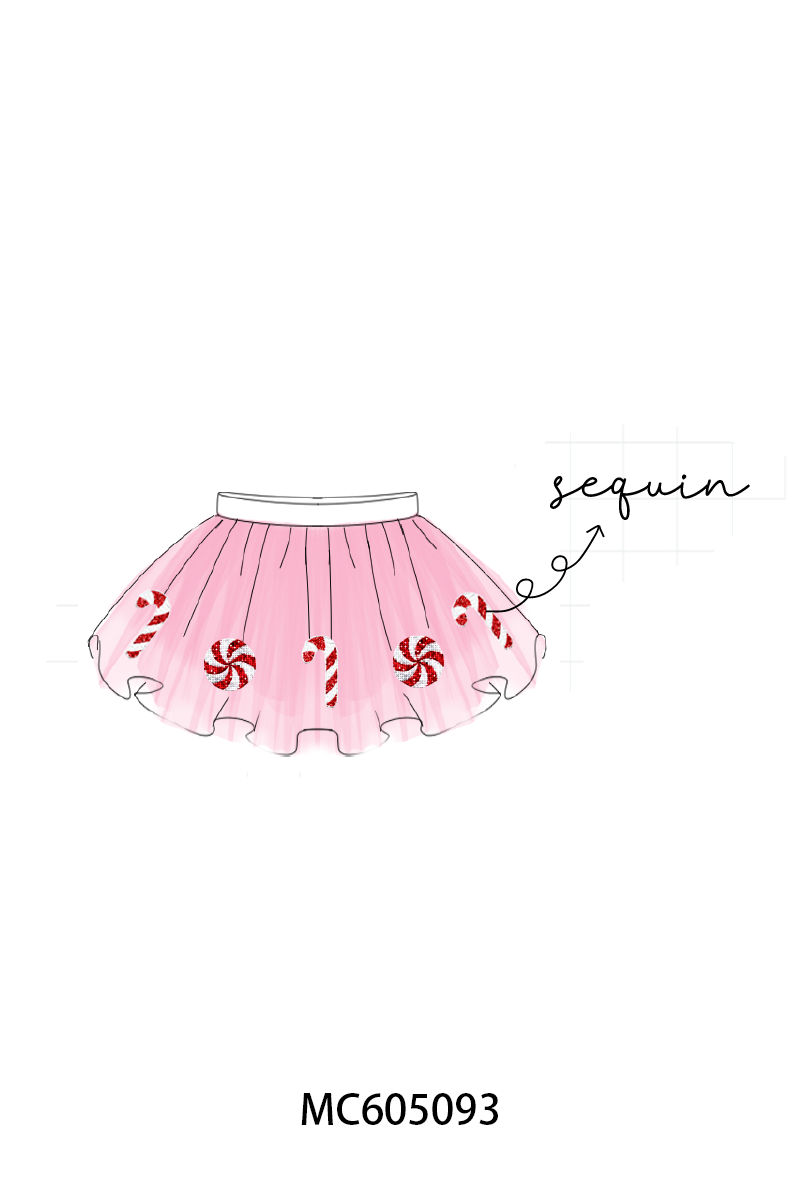 PO92 Red christmas candy sequin collection - closing 5/25 - ETA late October