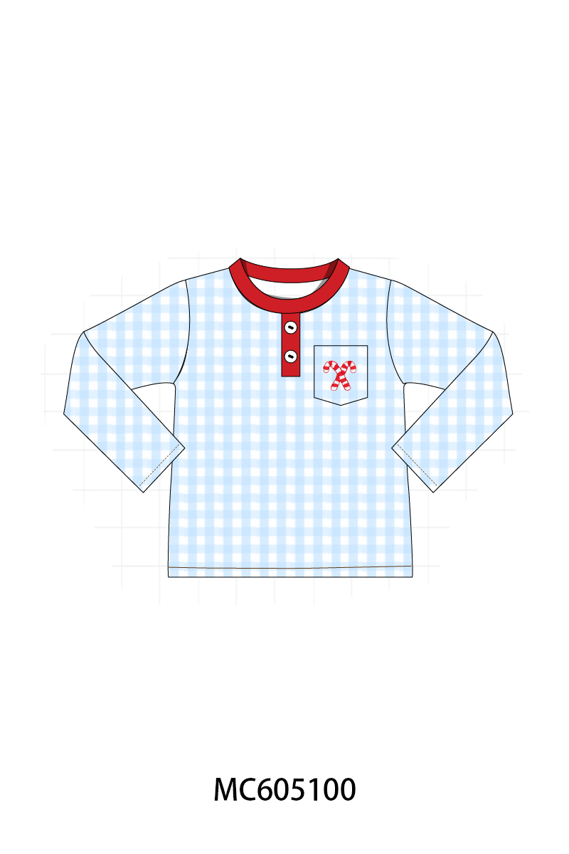 PO92 Blue&whie candy cane smocked collection - closing 5/25 - ETA late October