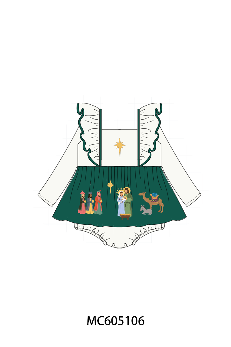 PO92 Forest nativity embroidery collection - closing 5/25 - ETA late October