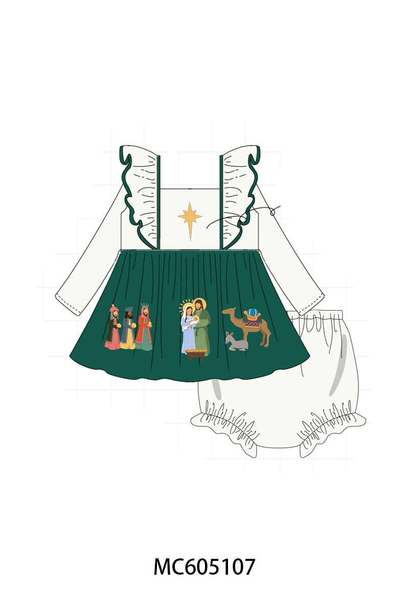 PO92 Forest nativity embroidery collection - closing 5/25 - ETA late October