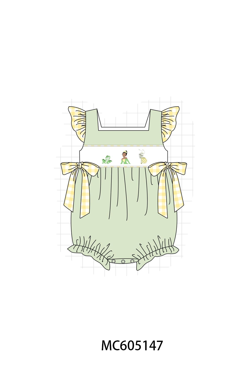PO92 Green the princess and the frog embroidery collection - closing 5/25 - ETA late October
