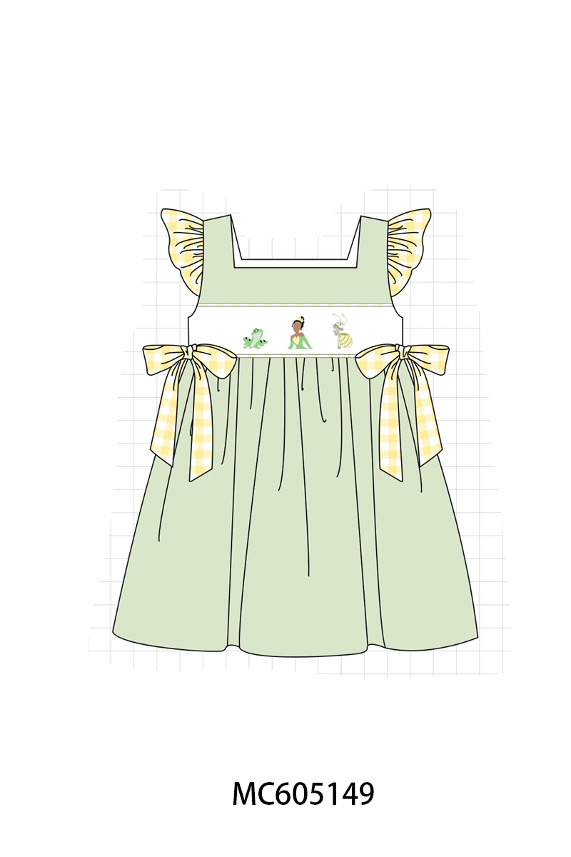 PO92 Green the princess and the frog embroidery collection - closing 5/25 - ETA late October