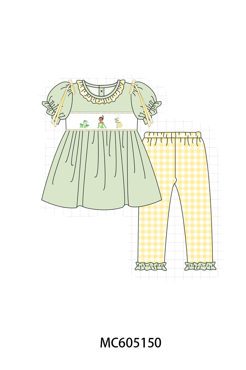 PO92 Green the princess and the frog embroidery collection - closing 5/25 - ETA late October