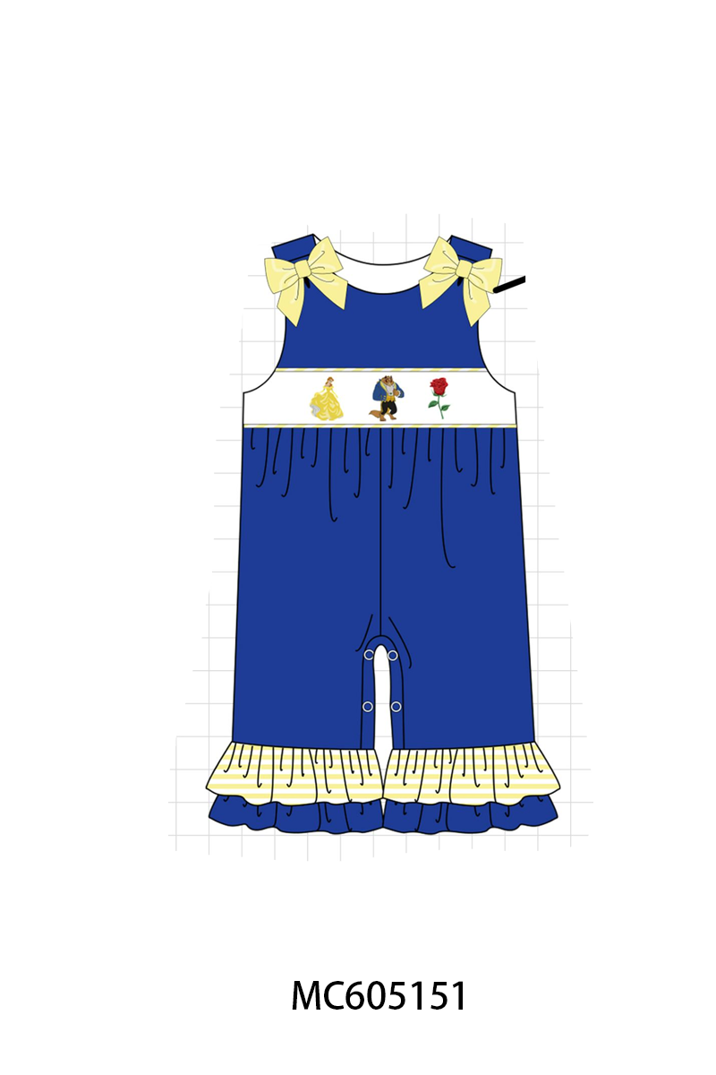 PO92 Royal blue character embroidery collection - closing 5/25 - ETA late October