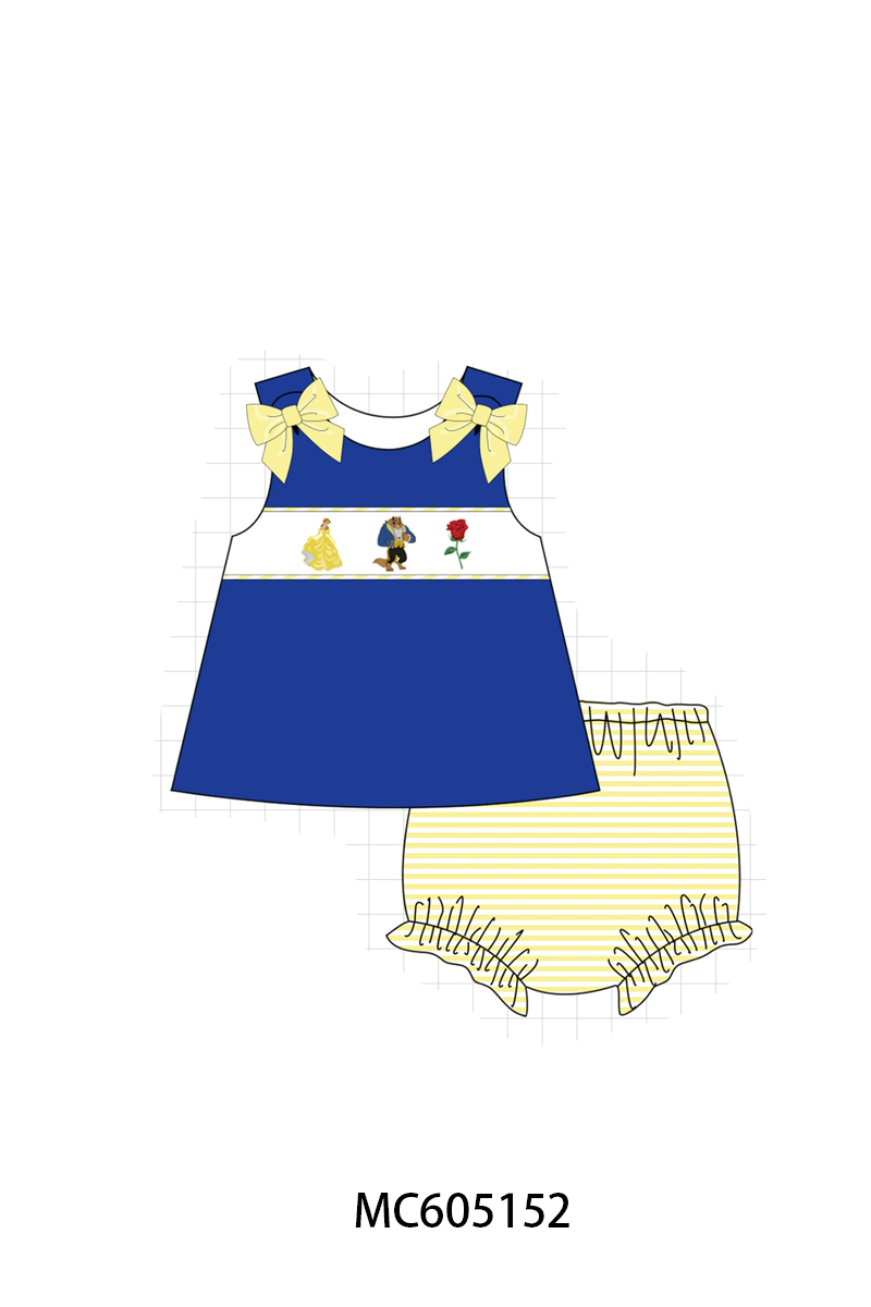 PO92 Royal blue character embroidery collection - closing 5/25 - ETA late October