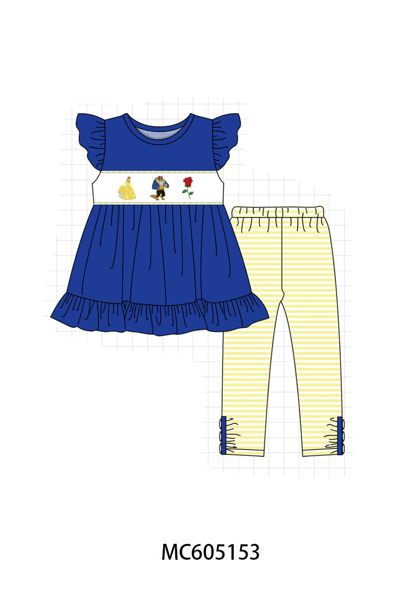 PO92 Royal blue character embroidery collection - closing 5/25 - ETA late October
