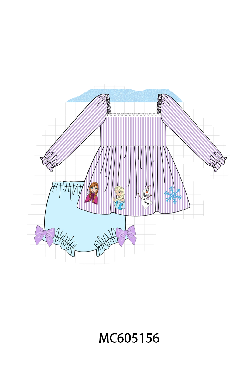 PO92 Purple stripe frozen smocked collection - closing 5/25 - ETA late October