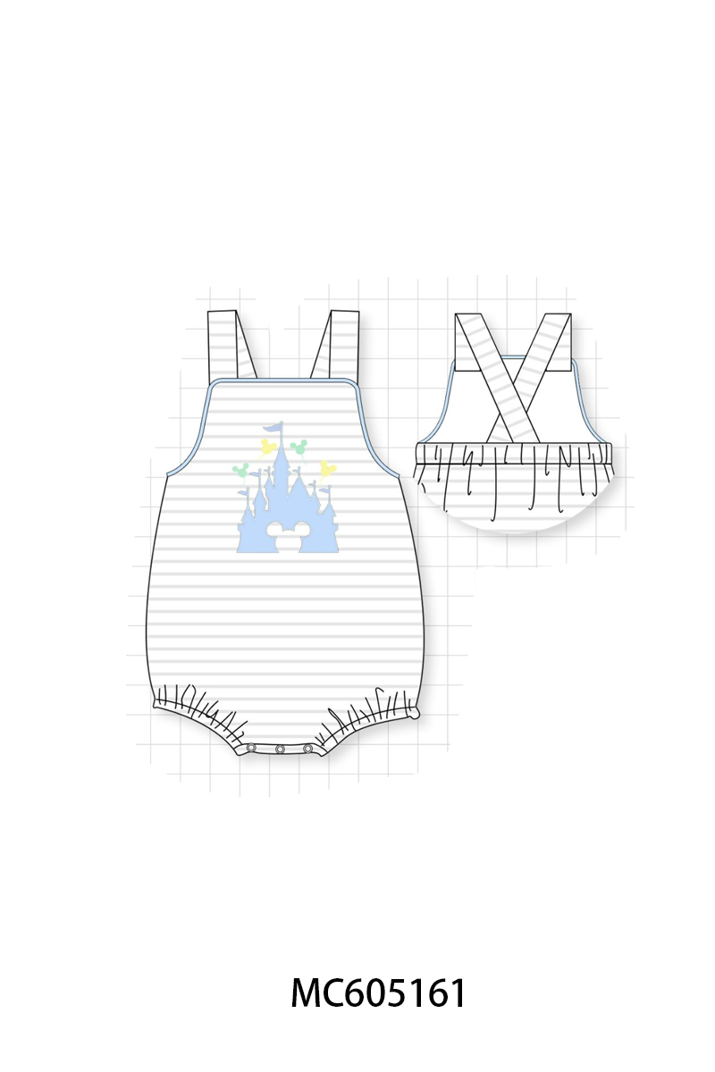 PO92 Pink&blue castle applique collection - closing 5/25 - ETA late October