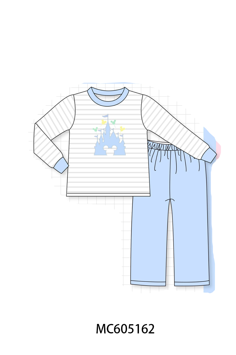 PO92 Pink&blue castle applique collection - closing 5/25 - ETA late October