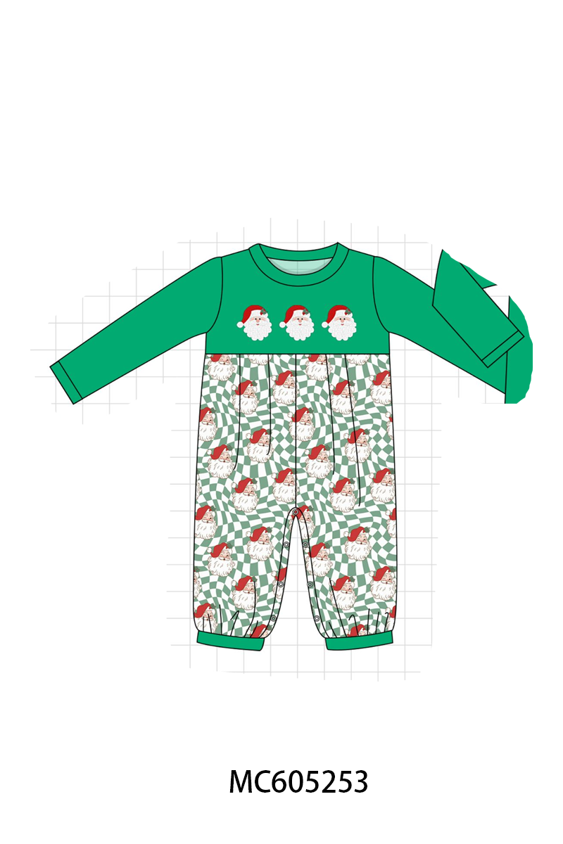 PO92 Pink christmas santa claus french knot collection - closing 5/25 - ETA late October