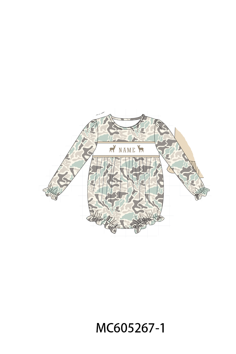 PO92 Camouflage hunting deer monogram embroidery collection - closing 5/25 - ETA late October