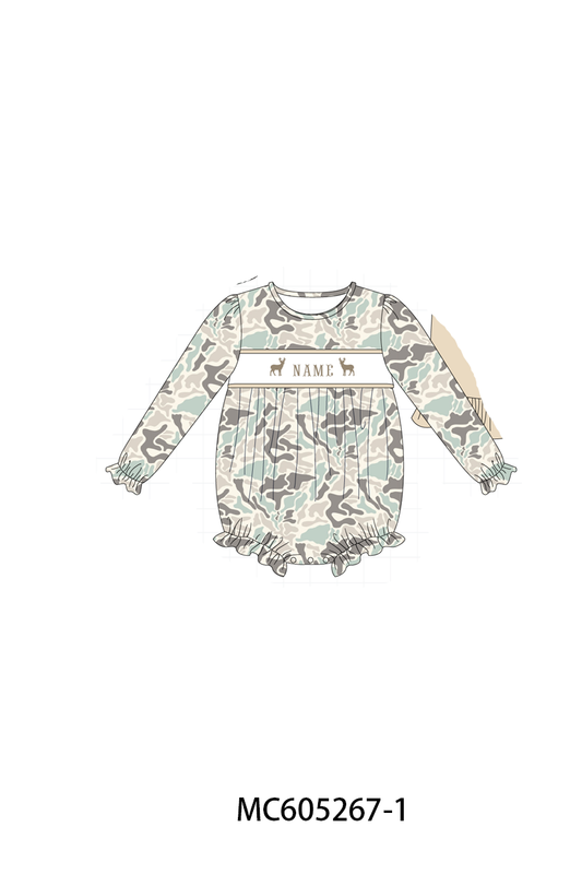 PO92 Camouflage hunting deer monogram embroidery collection - closing 5/25 - ETA late October