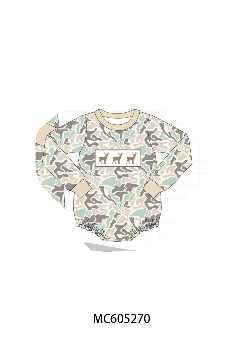 PO92 Camouflage hunting deer embroidery collection - closing 5/25 - ETA late October