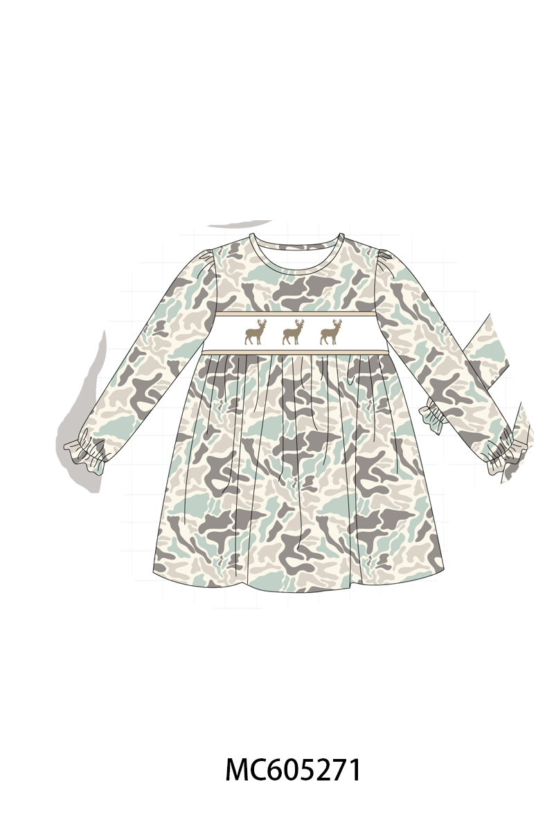 PO92 Camouflage hunting deer embroidery collection - closing 5/25 - ETA late October
