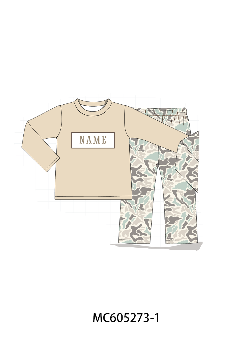 PO92 Camouflage hunting deer monogram embroidery collection - closing 5/25 - ETA late October