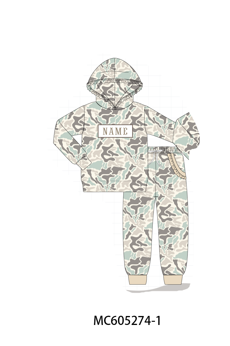PO92 Camouflage hunting deer monogram embroidery collection - closing 5/25 - ETA late October