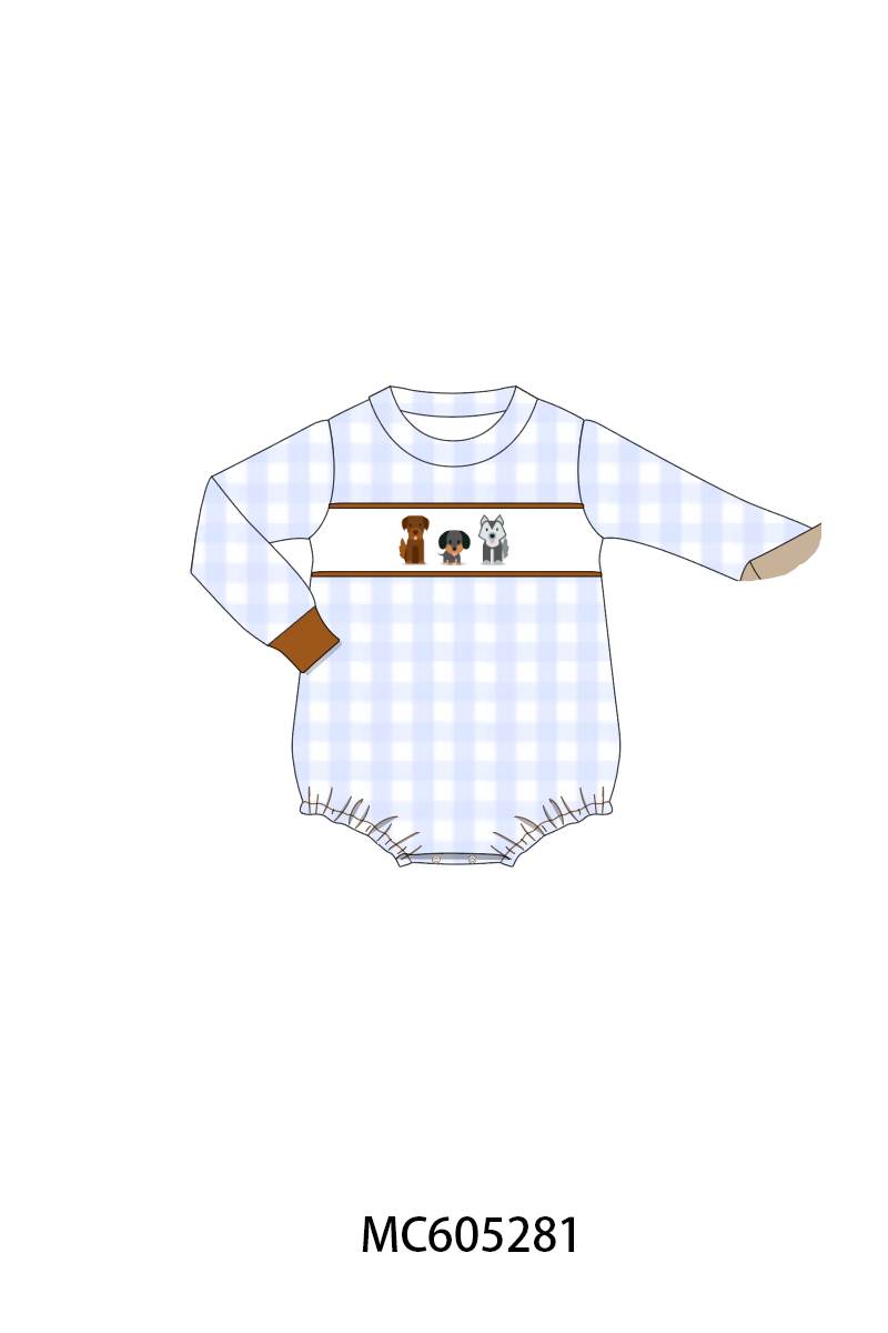 PO92 Puppy embroidery floral collection - closing 5/25 - ETA late October