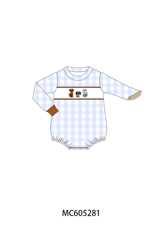 PO92 Puppy embroidery floral collection - closing 5/25 - ETA late October