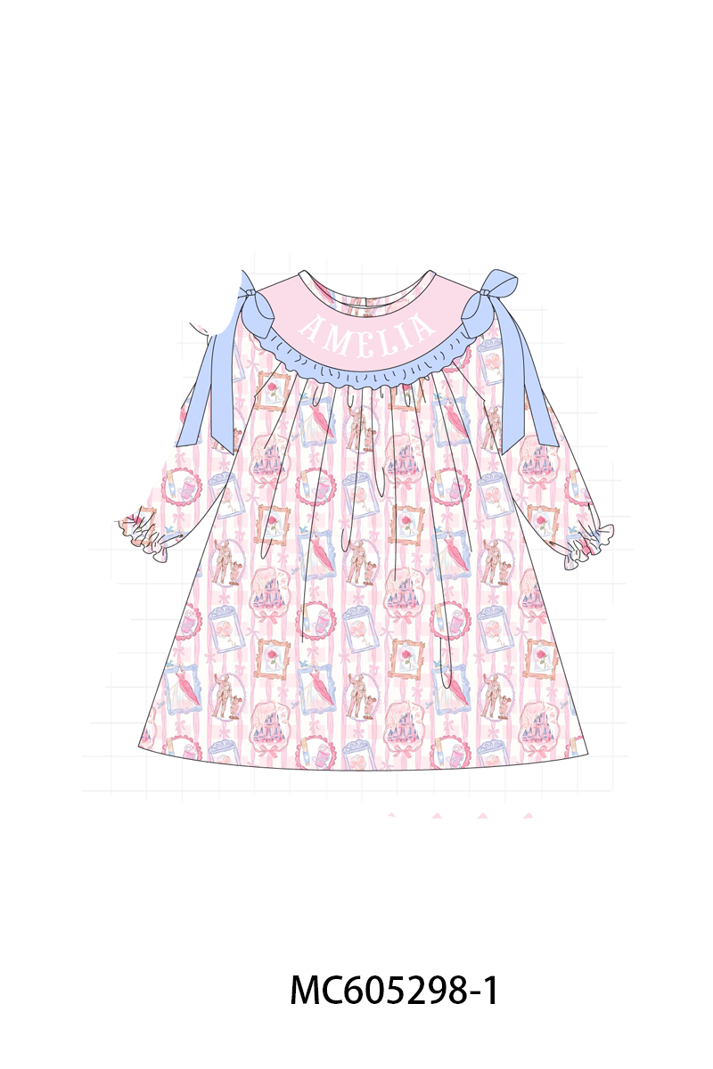 PO92 Pink monogram embroidery collection - closing 5/25 - ETA late October