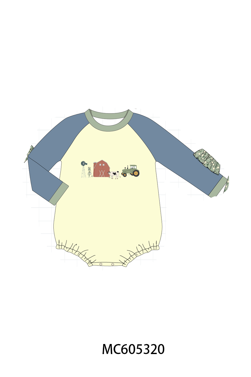 PO92 Green farm embroidery floral collection - closing 5/25 - ETA late October