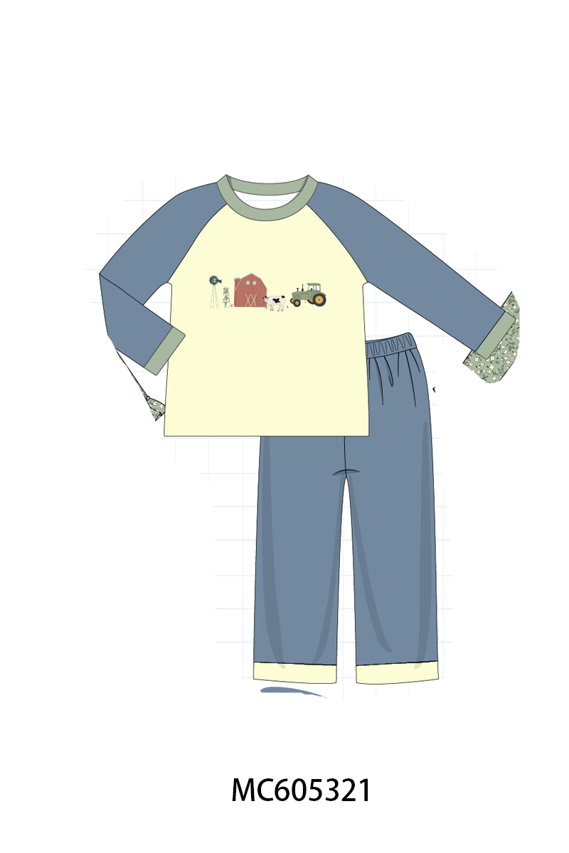 PO92 Green farm embroidery floral collection - closing 5/25 - ETA late October