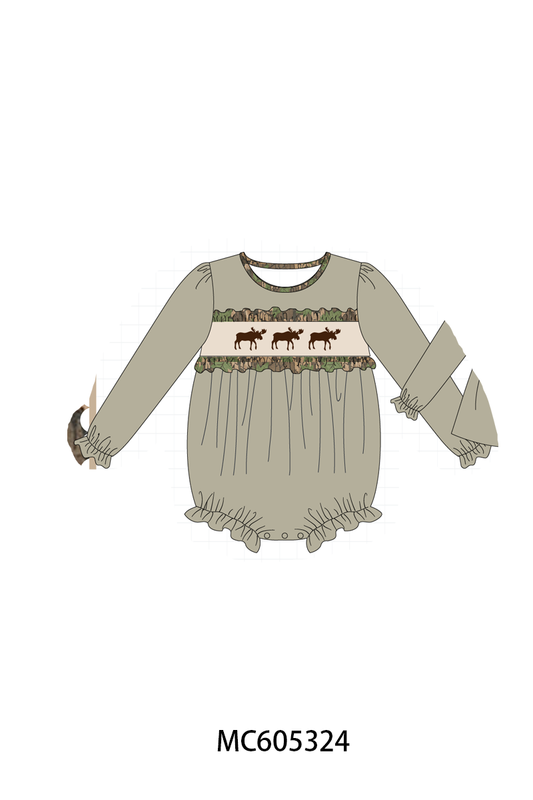 PO92 Camouflage moose embroidery collection - closing 5/25 - ETA late October