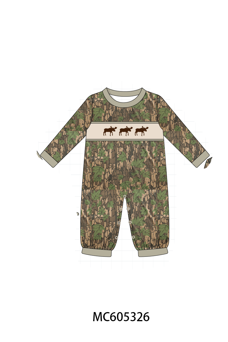 PO92 Camouflage moose embroidery collection - closing 5/25 - ETA late October