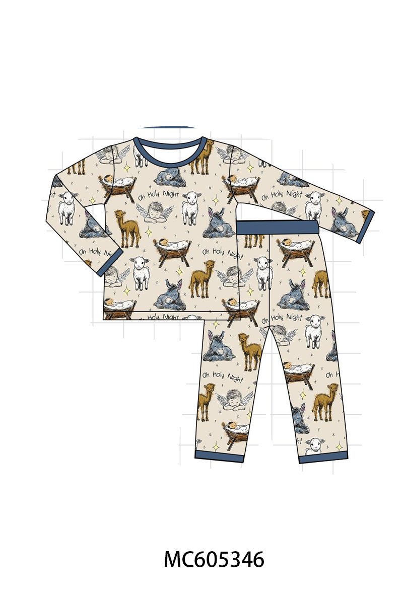 PO92 Navy night print bamboo collection - closing 5/25 - ETA late October