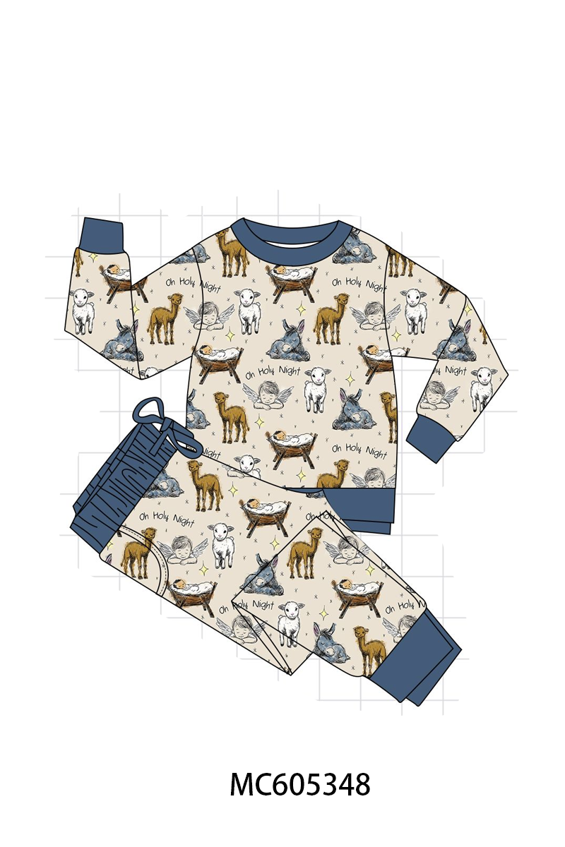 PO92 Navy night print bamboo collection - closing 5/25 - ETA late October
