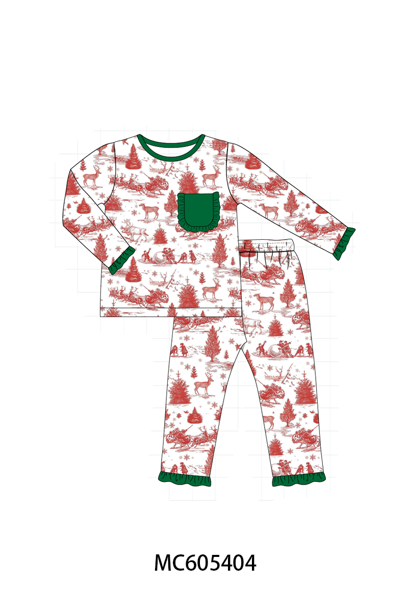 PO93 Classic Christmas Toile print collection  - closing 6/8 - ETA November