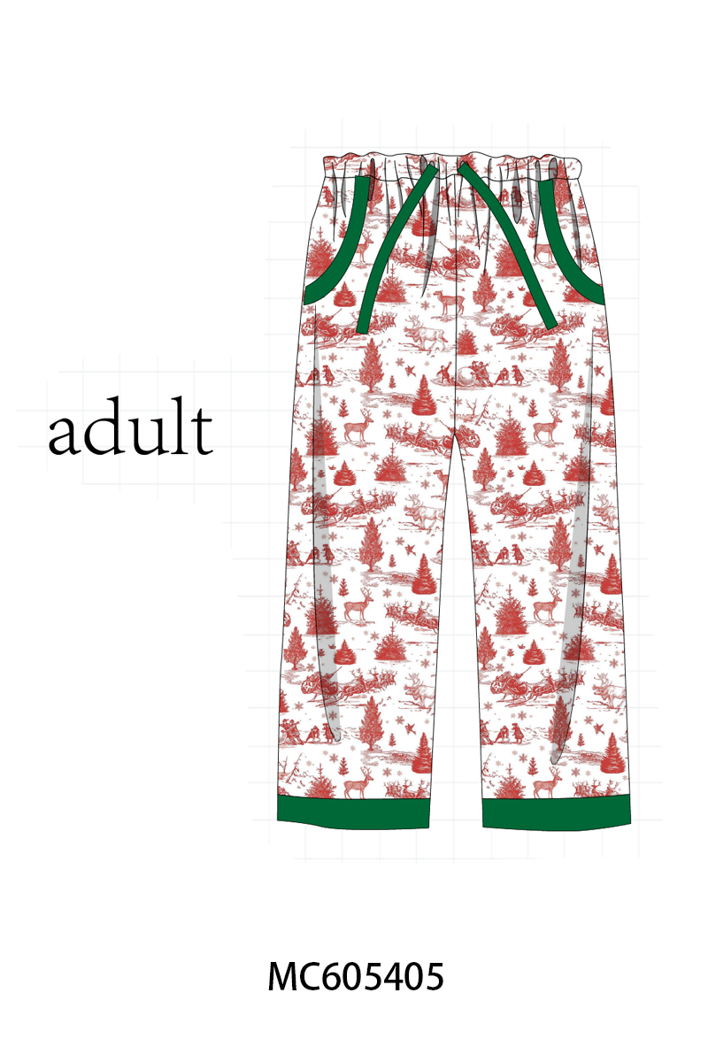 PO93 Classic Christmas Toile print collection  - closing 6/8 - ETA November