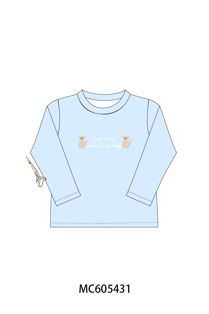 PO93 Pink&blue puppy embroidery collection  - closing 6/8 - ETA November