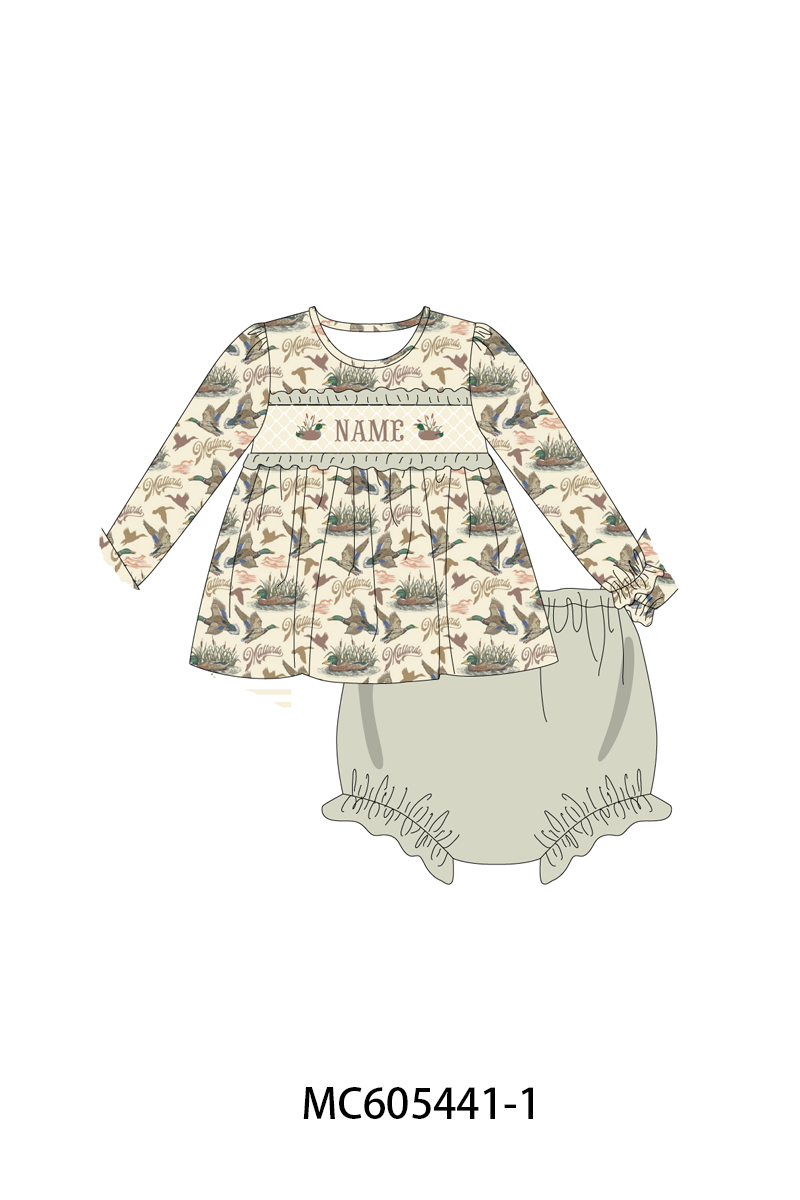 PO93 Green mallard monogram embroidery collection  - closing 6/8 - ETA November