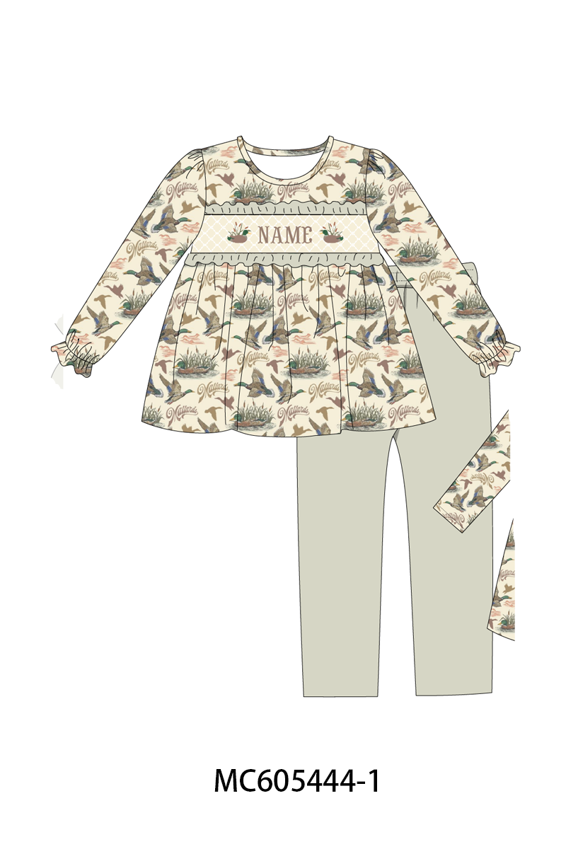 PO93 Green mallard monogram embroidery collection  - closing 6/8 - ETA November