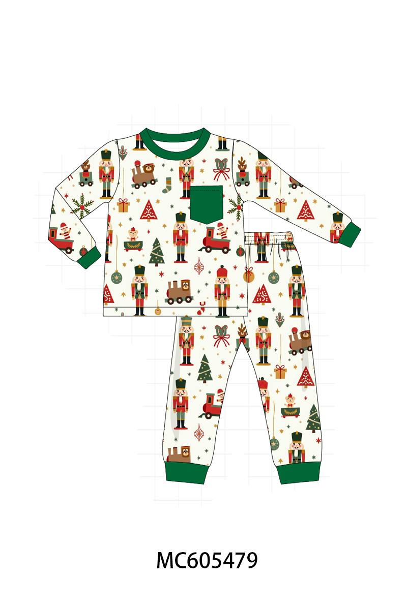 PO93 Forest nutcracker print pajama collection  - closing 6/8 - ETA November
