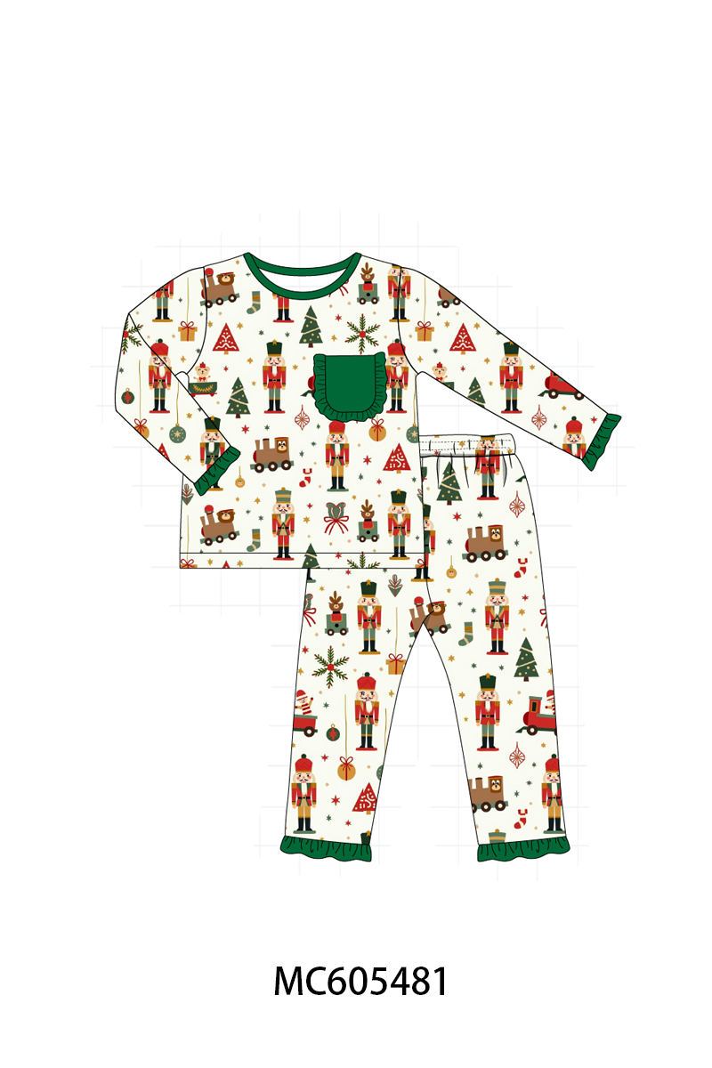 PO93 Forest nutcracker print pajama collection  - closing 6/8 - ETA November