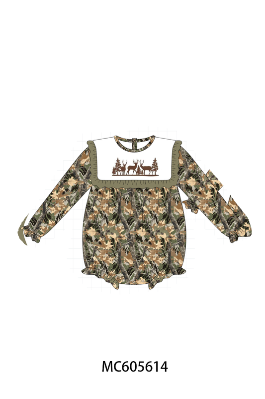 PO93 Camo hunting deer embroidery collection  - closing 6/8 - ETA November