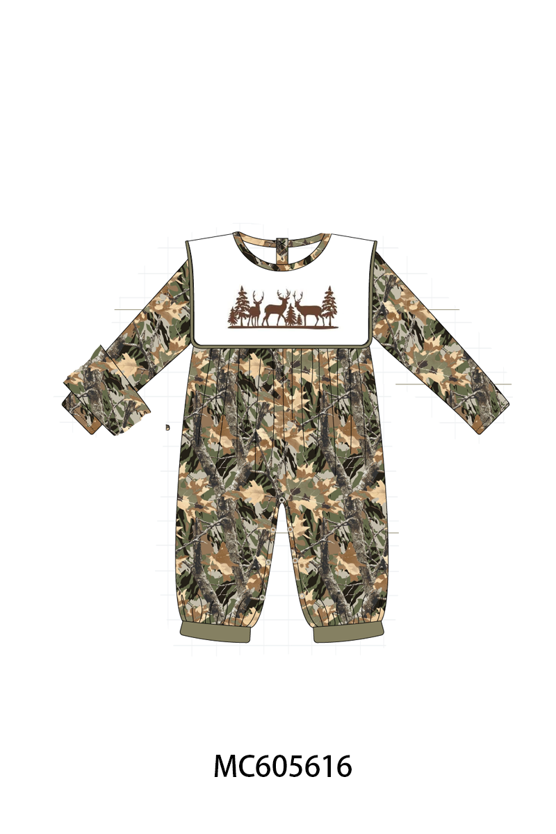 PO93 Camo hunting deer embroidery collection  - closing 6/8 - ETA November
