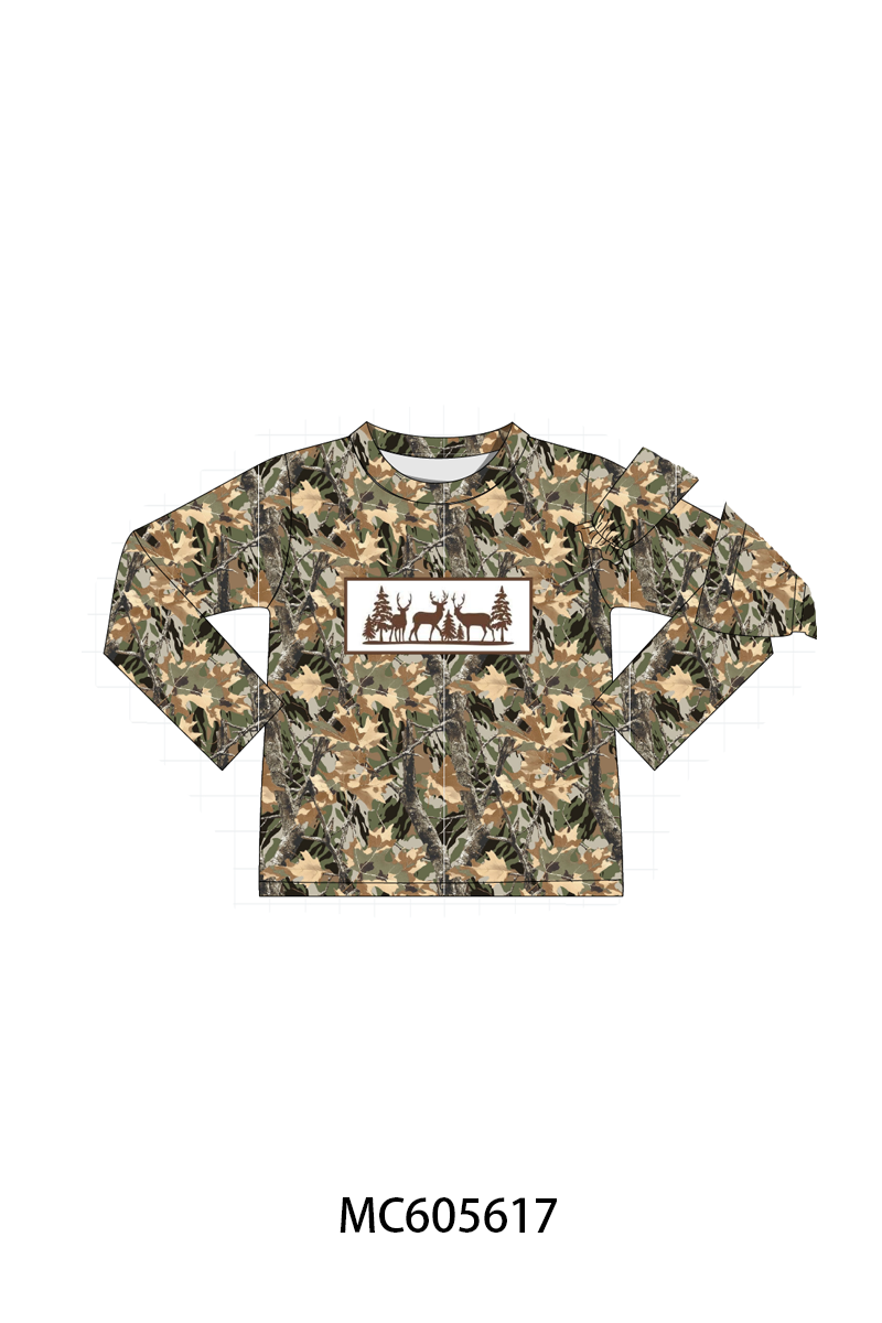 PO93 Camo hunting deer embroidery collection  - closing 6/8 - ETA November