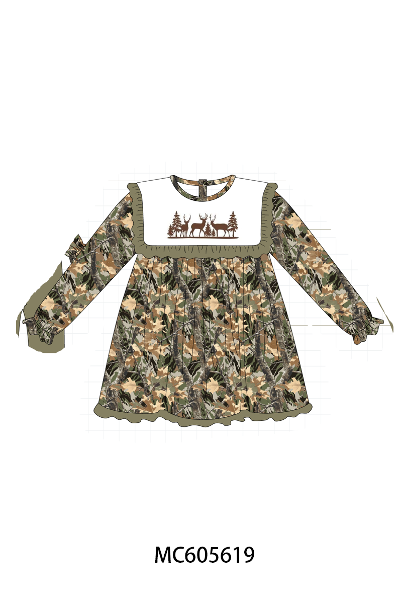 PO93 Camo hunting deer embroidery collection  - closing 6/8 - ETA November