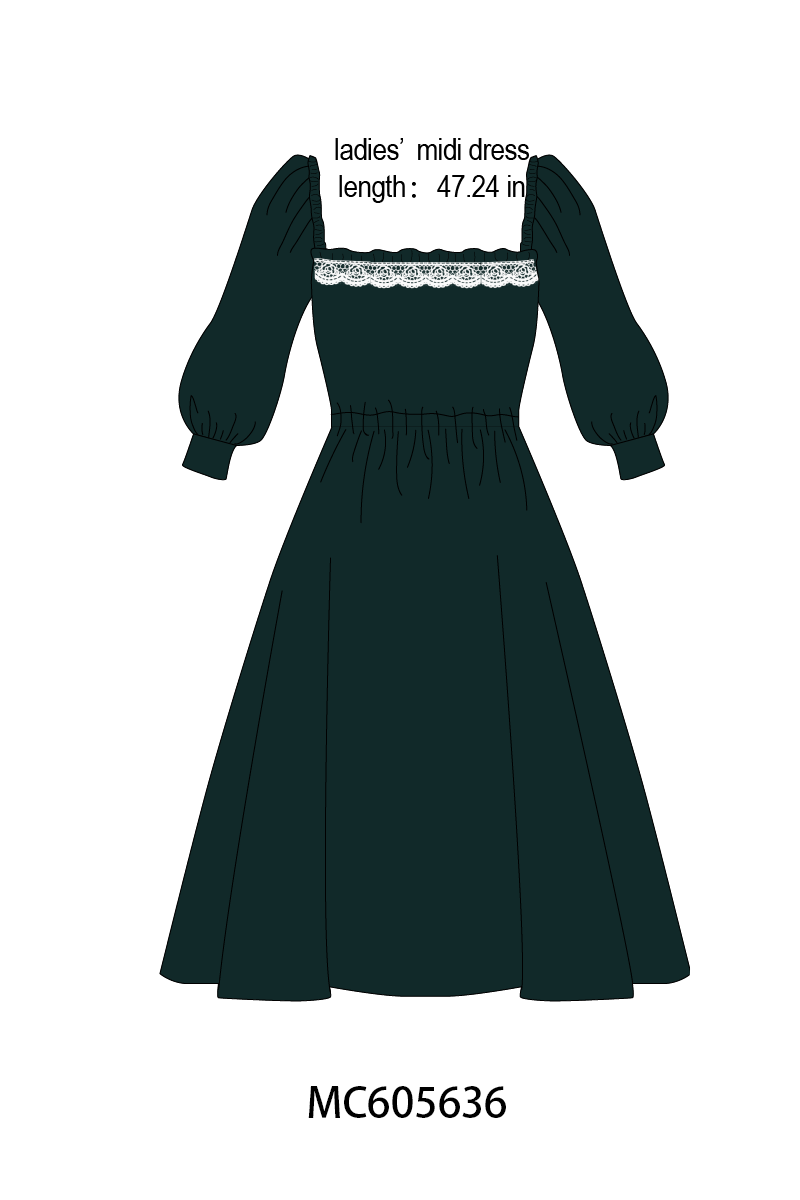 PO93 Forest velvet bow smocked ruffle collection  - closing 6/8 - ETA November