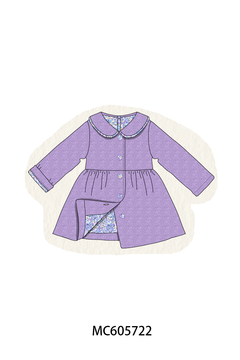 PO93 Multicolored fleece girl coat collection - closing 6/8 - ETA November