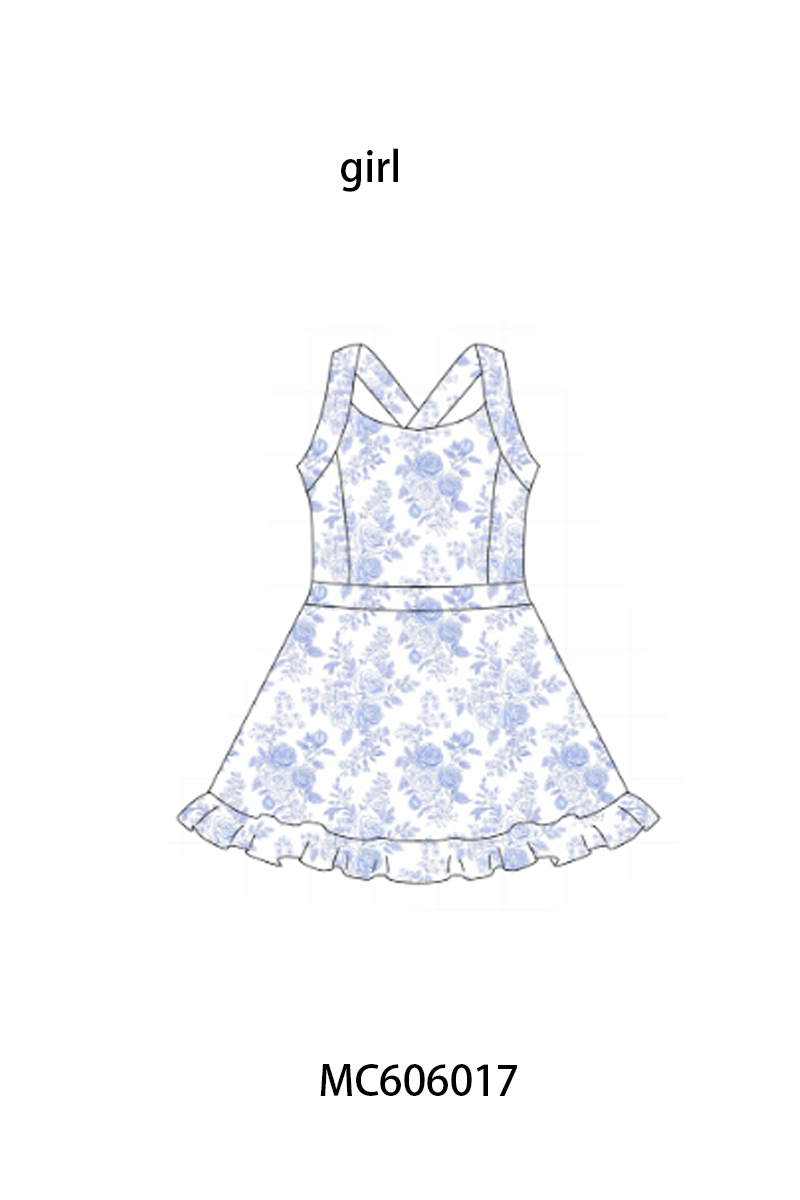 PO95 Blue floral print mom&me active collection 1